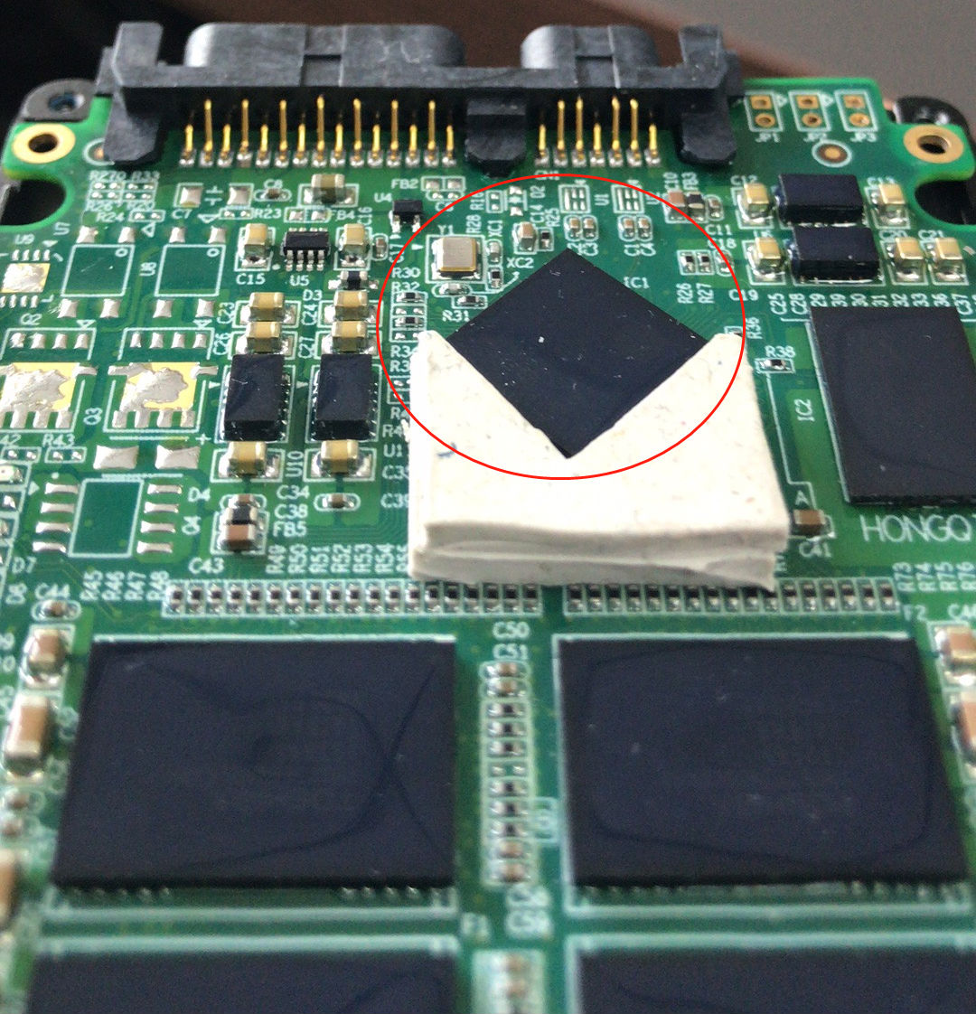 軍工級(jí)固態(tài)硬盤(pán)主控芯片BGA底部填充膠應(yīng)用