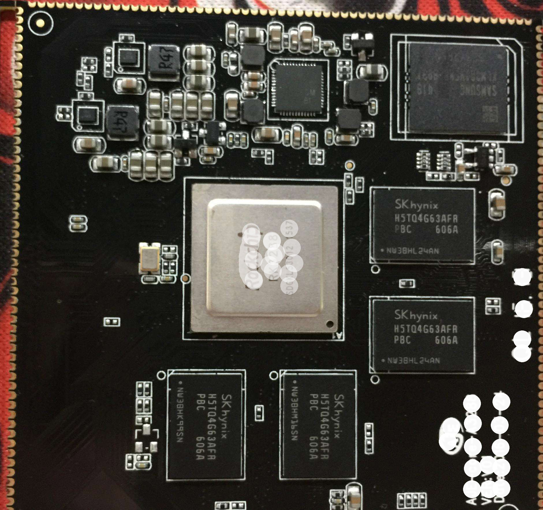 海外銷售終端(POS機)抗跌落bga芯片補強加固底部填充膠應用