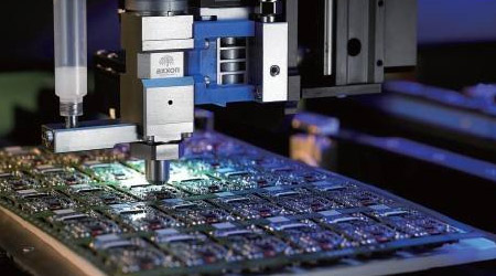 電子產品主板點膠